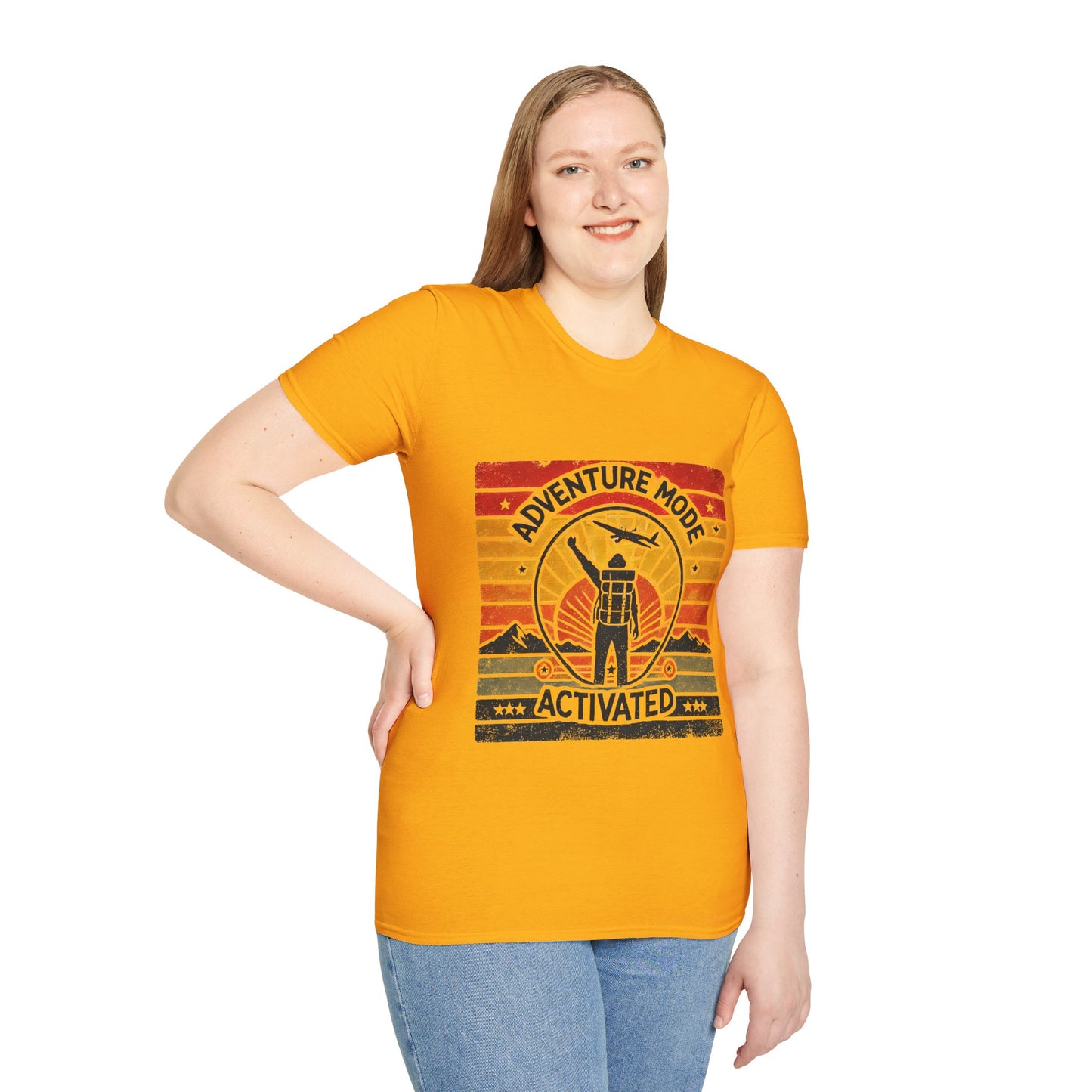 Adventure Mode Activated | Unisex Softstyle T-Shirt