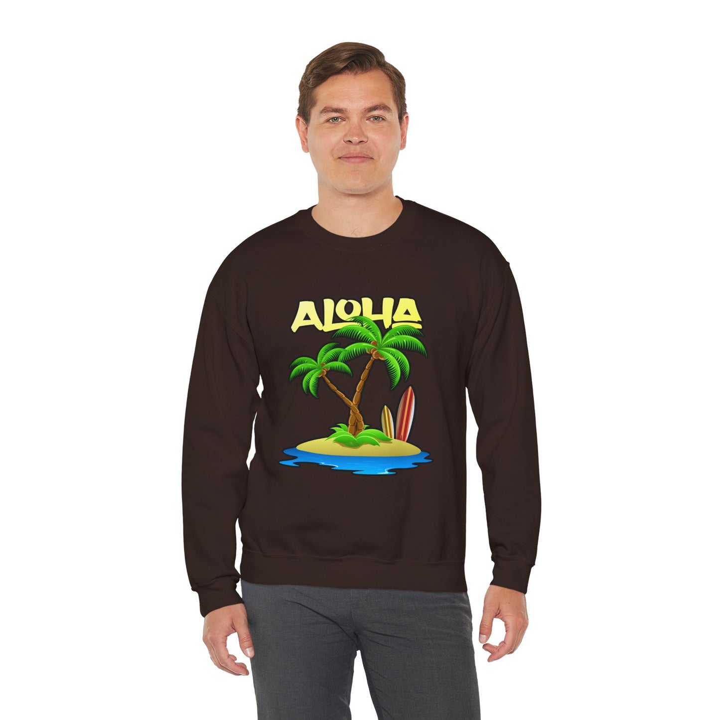 ALOHA | Unisex Heavy Blend™ Crewneck Sweatshirt