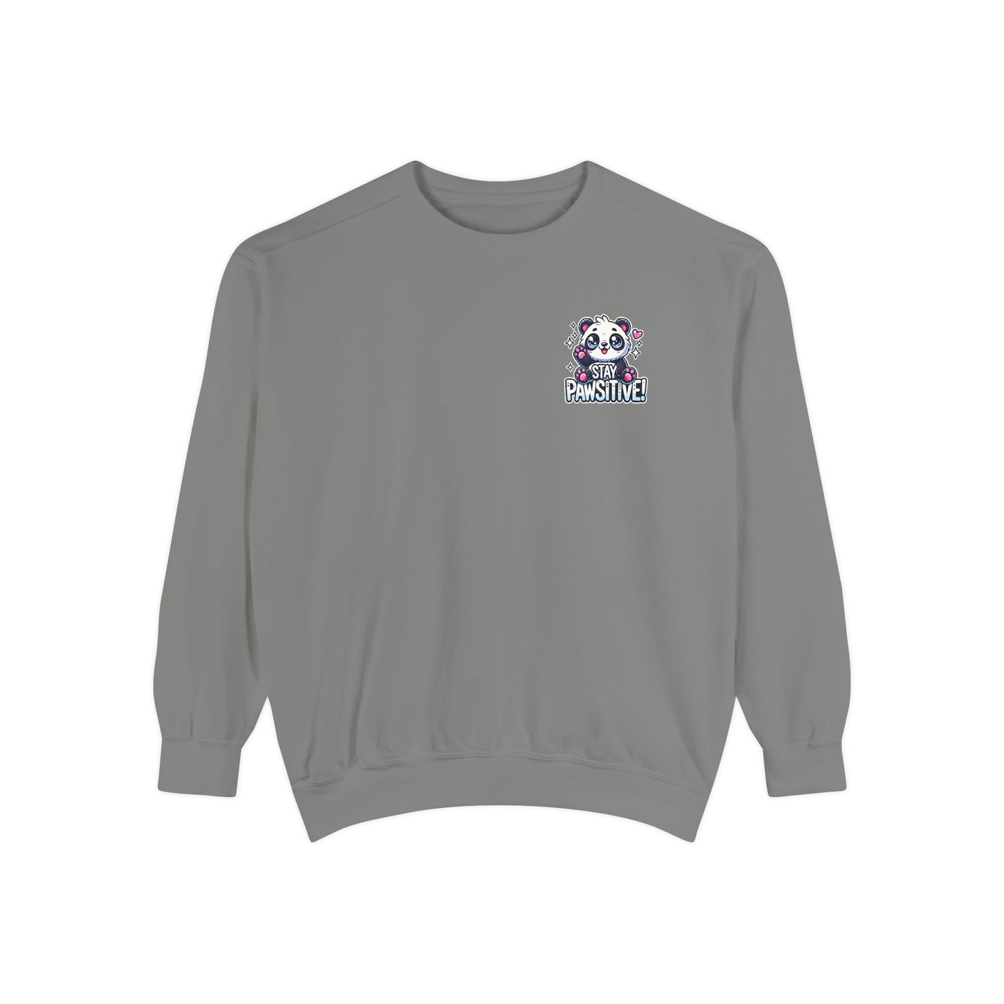 Pawsitive | Unisex Garment-Dyed Sweatshirt