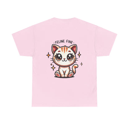 Feline Fine | Unisex Heavy Cotton Tee