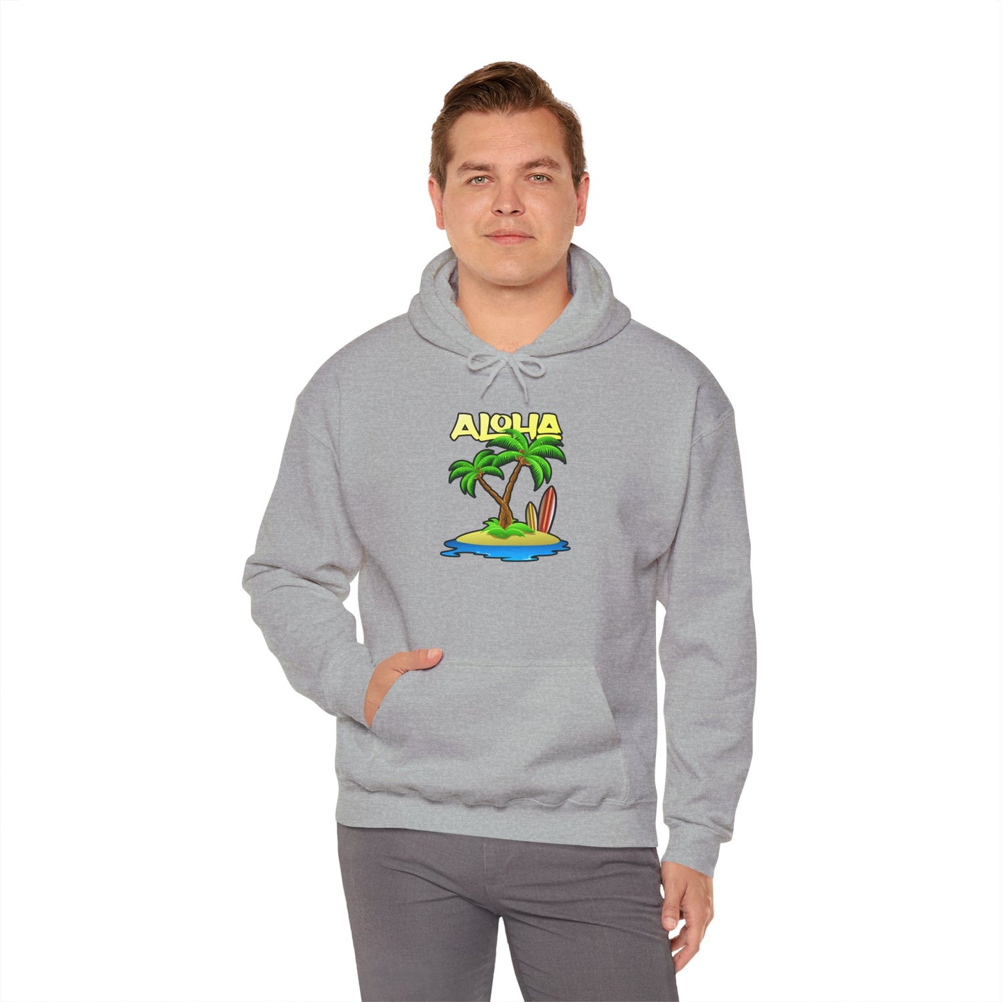ALOHA | Unisex Heavy Blend™ Hooded Sweatshirt
