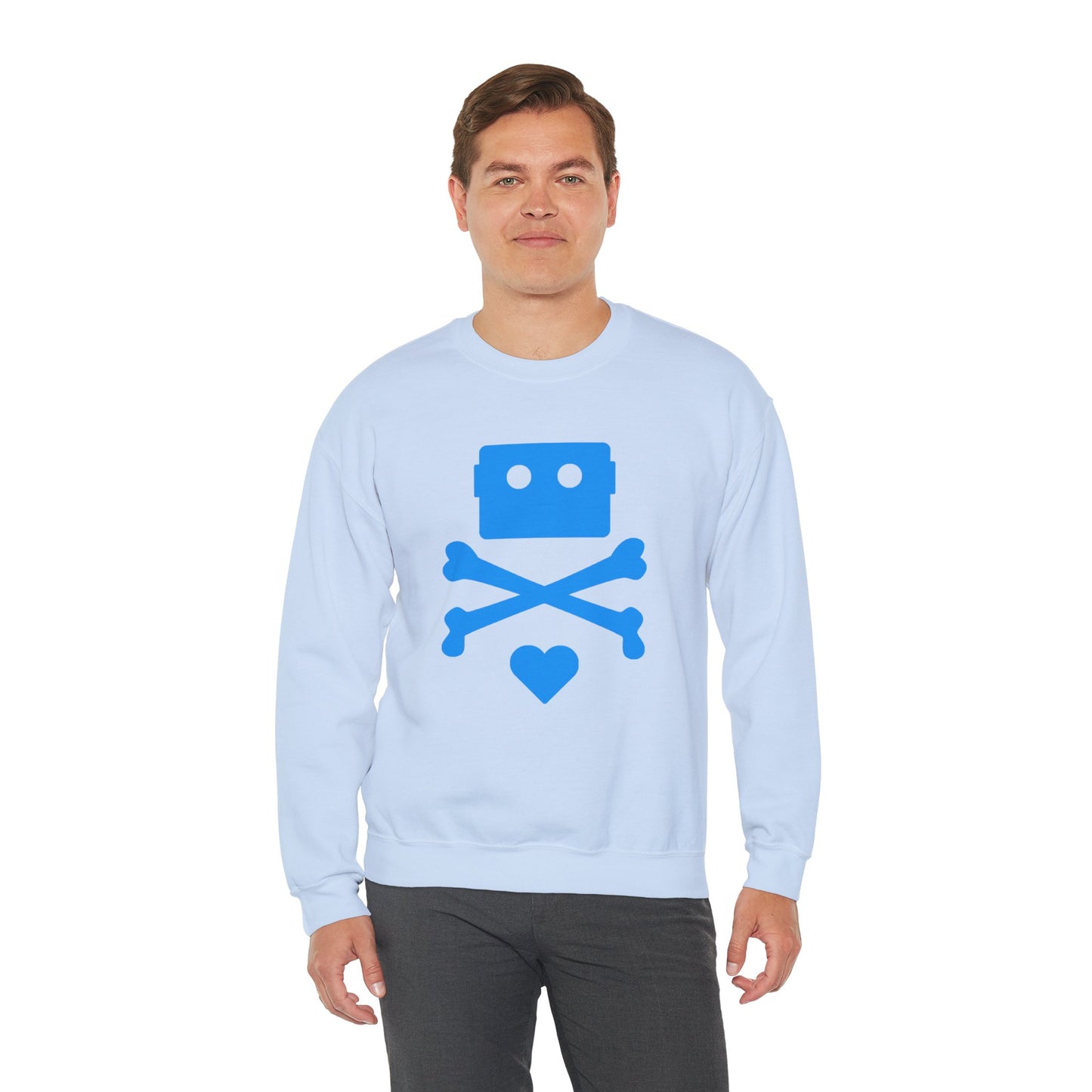 Zima Blue | Unisex Heavy Blend™ Crewneck Sweatshirt
