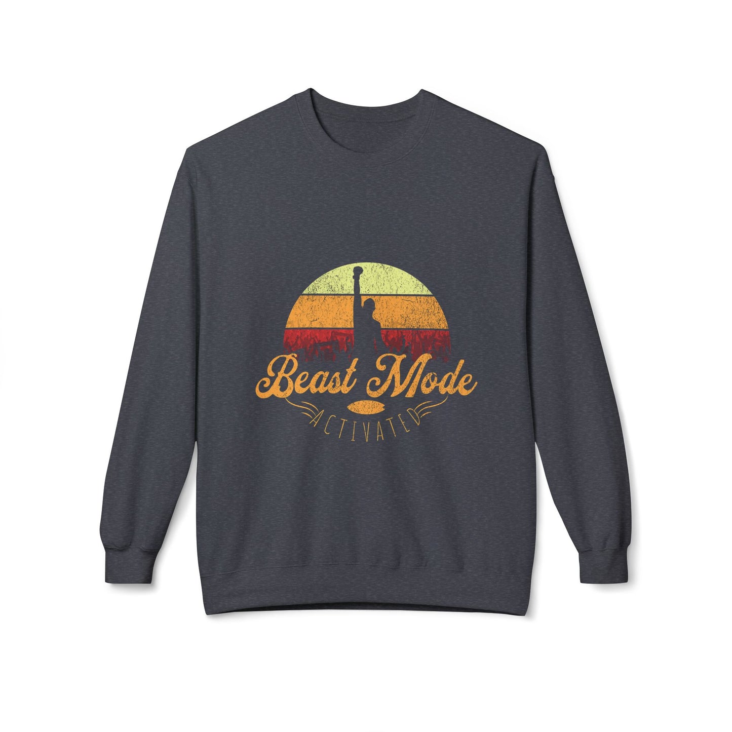 Beast Mode Activated | Unisex Midweight Softstyle Fleece Crewneck Sweatshirt