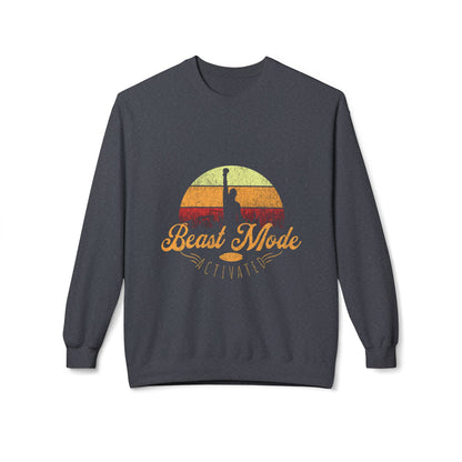 Beast Mode Activated | Unisex Midweight Softstyle Fleece Crewneck Sweatshirt