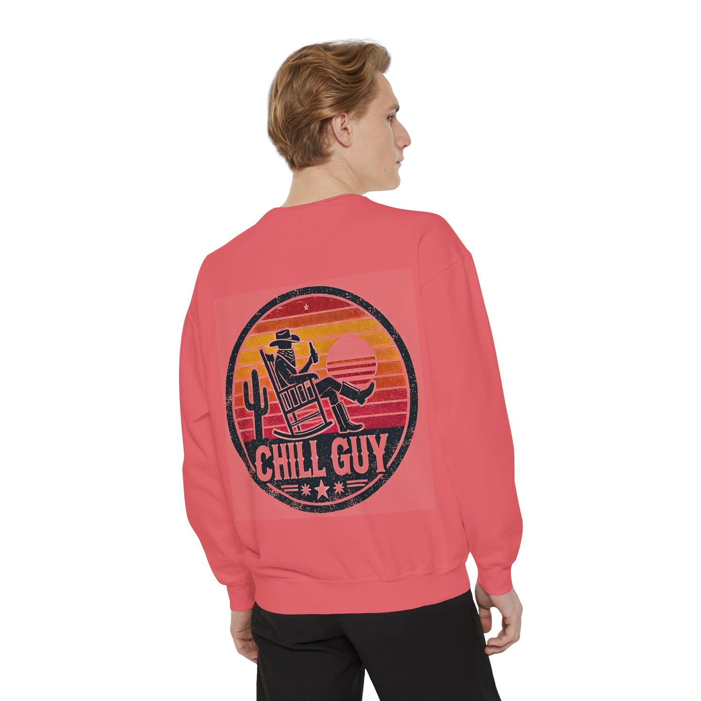 Chill Cowboy | Unisex Garment-Dyed Sweatshirt