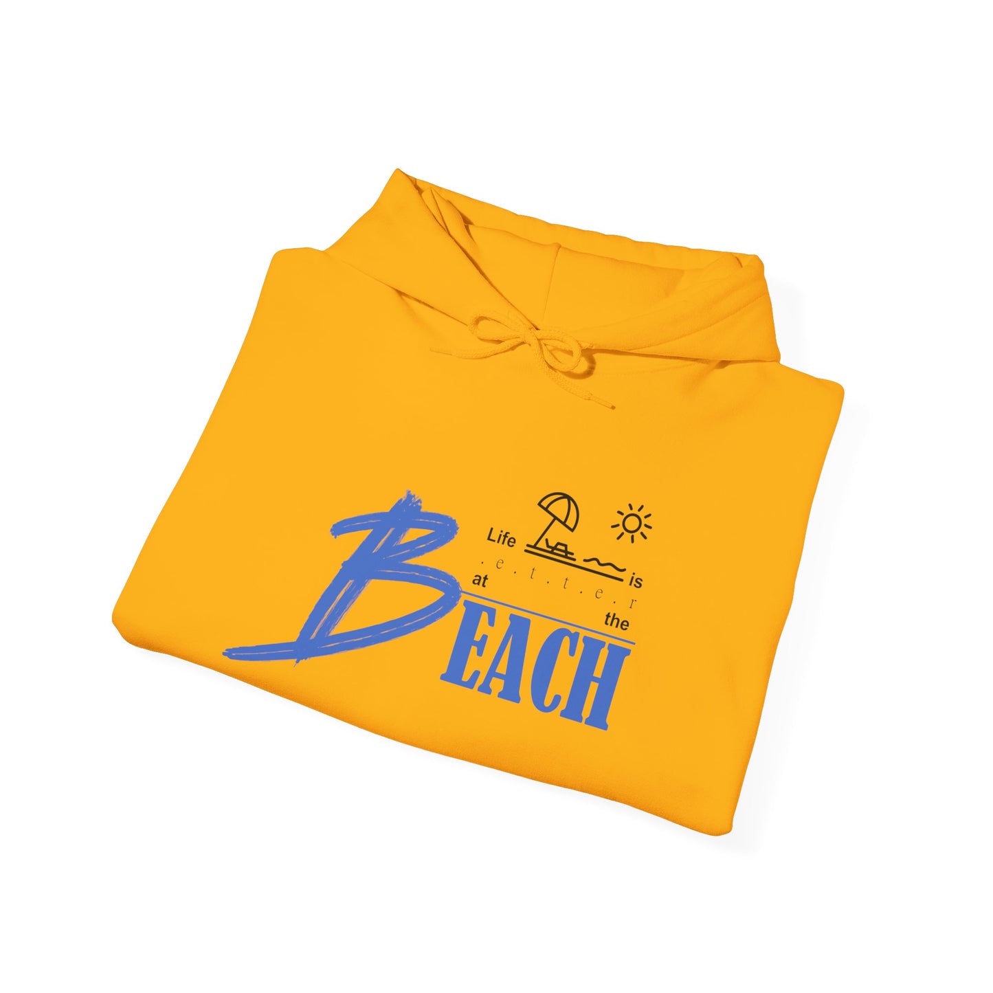 Life is Better at the Beach | Unisex Heavy Blend™ Hooded Sweatshirt