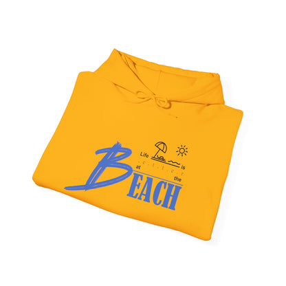 Life is Better at the Beach | Unisex Heavy Blend™ Hooded Sweatshirt