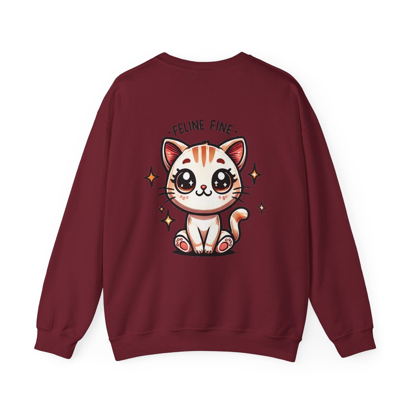 Feline Fine | Unisex Heavy Blend™ Crewneck Sweatshirt