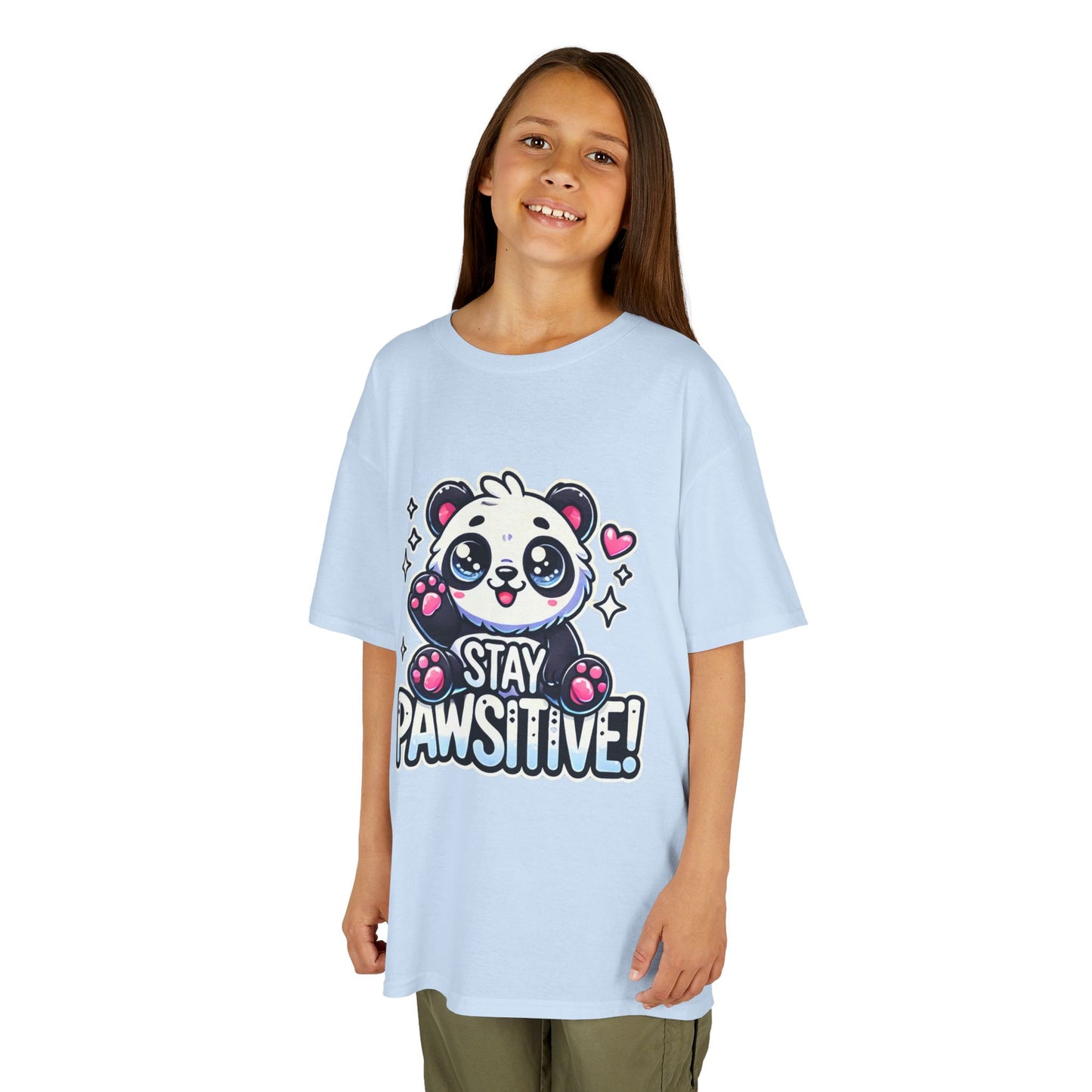Pawsitive | Kids Heavy Cotton™ Tee