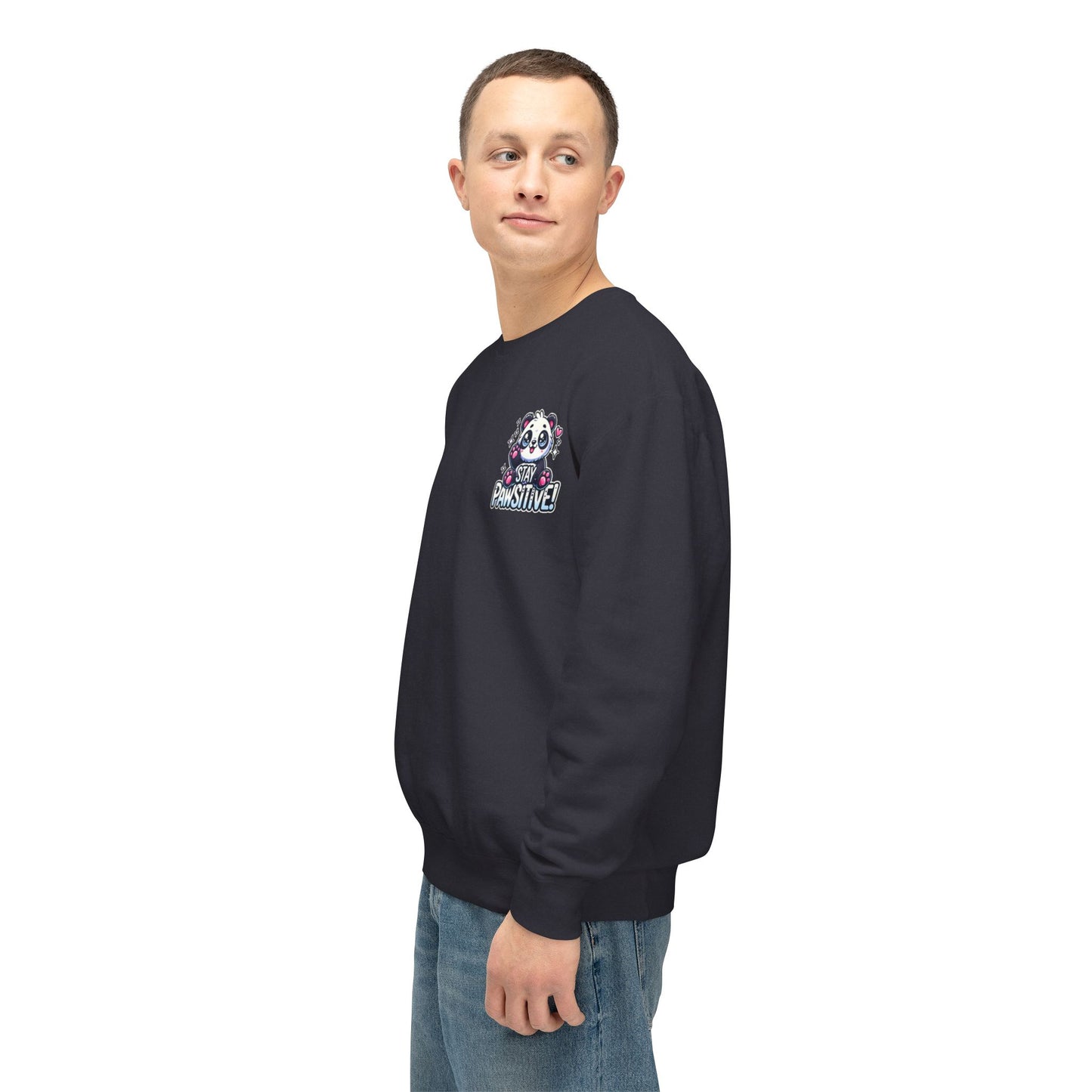 Pawsitive | Unisex Lightweight Crewneck Sweatshirt