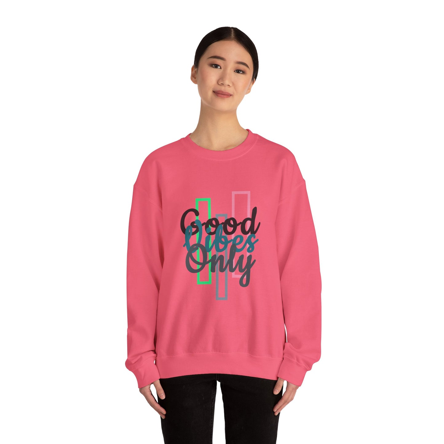 Good Vibes Only | Unisex Heavy Blend™ Crewneck Sweatshirt