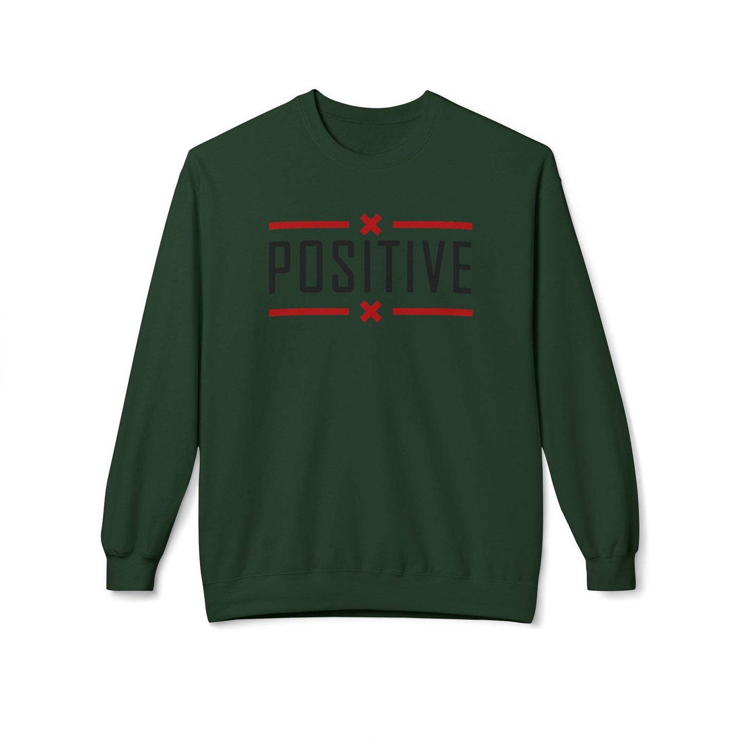 Positive_Unisex Midweight Softstyle Fleece Crewneck Sweatshirt