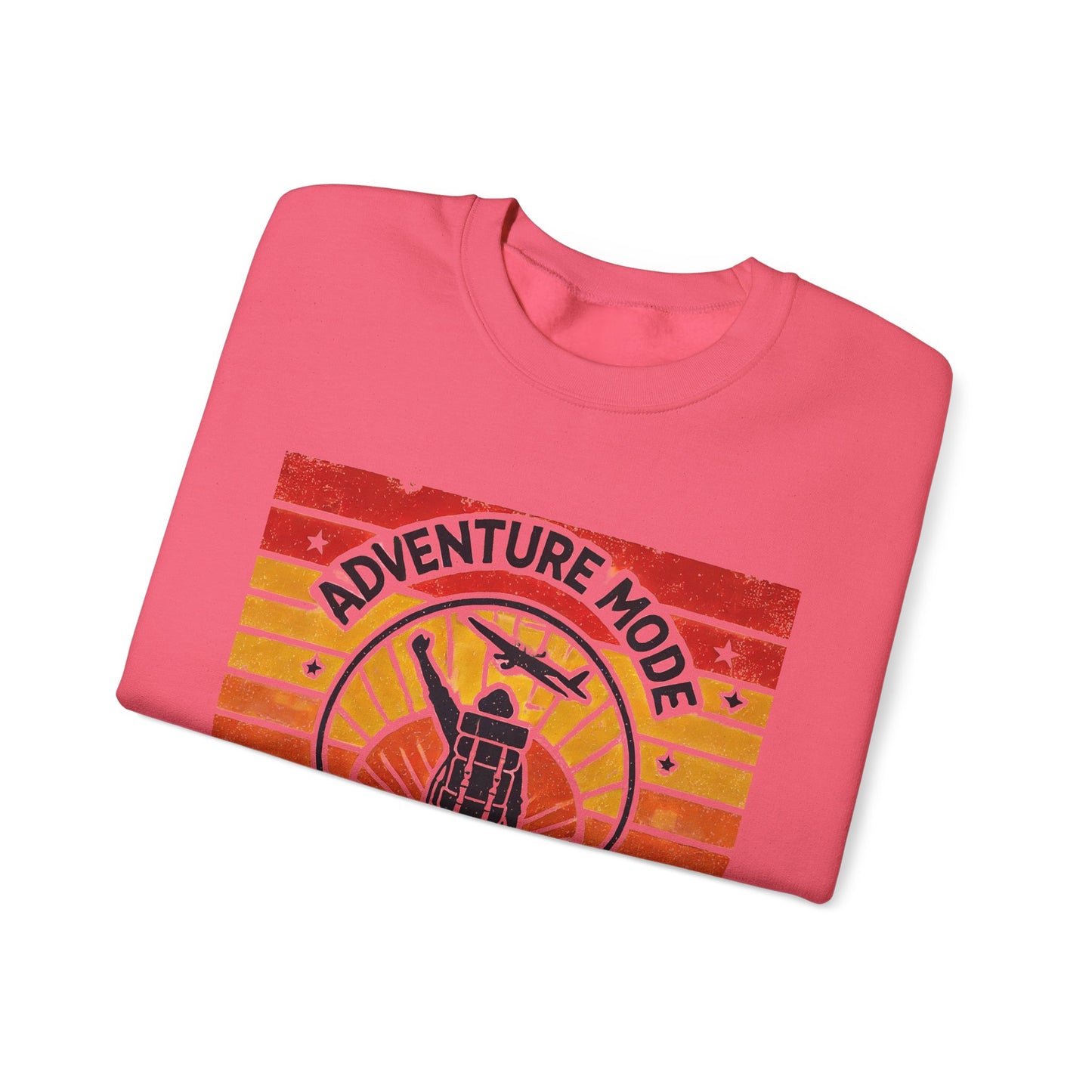 Adventure Mode Activated | Unisex Heavy Blend™ Crewneck Sweatshirt