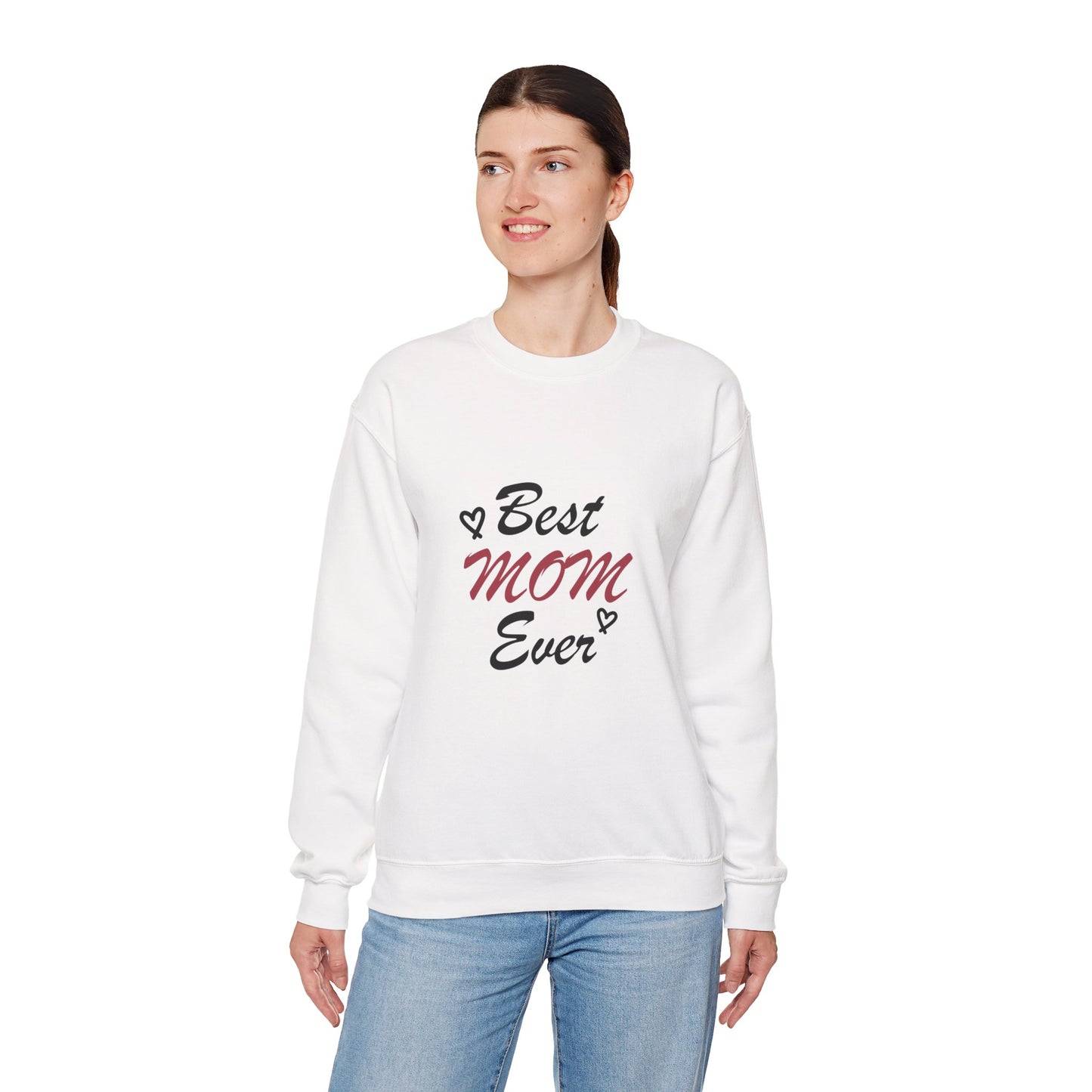 Best Mom Ever | Unisex Heavy Blend™ Crewneck Sweatshirt