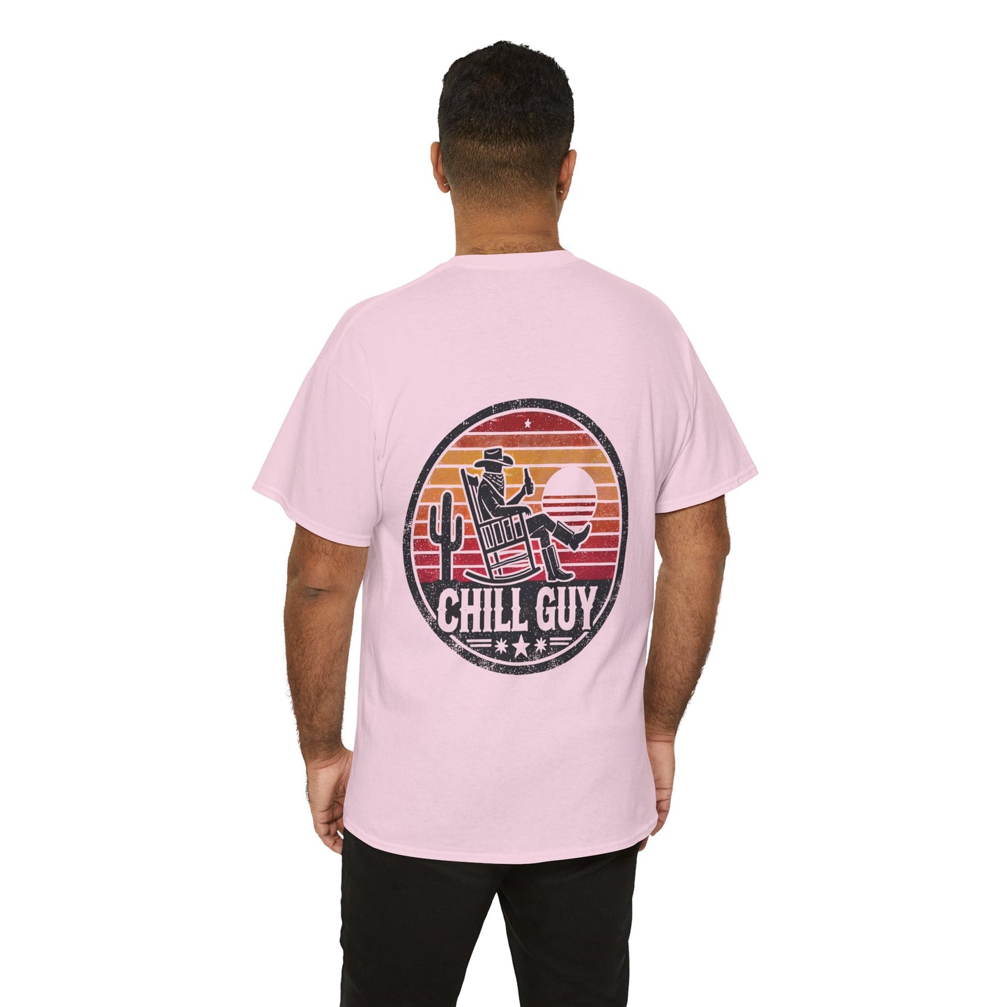 Chill Cowboy | Unisex Heavy Cotton Tee
