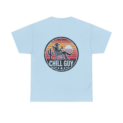 Chill Cowboy | Unisex Heavy Cotton Tee