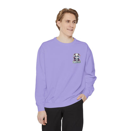 Pawsitive | Unisex Garment-Dyed Sweatshirt