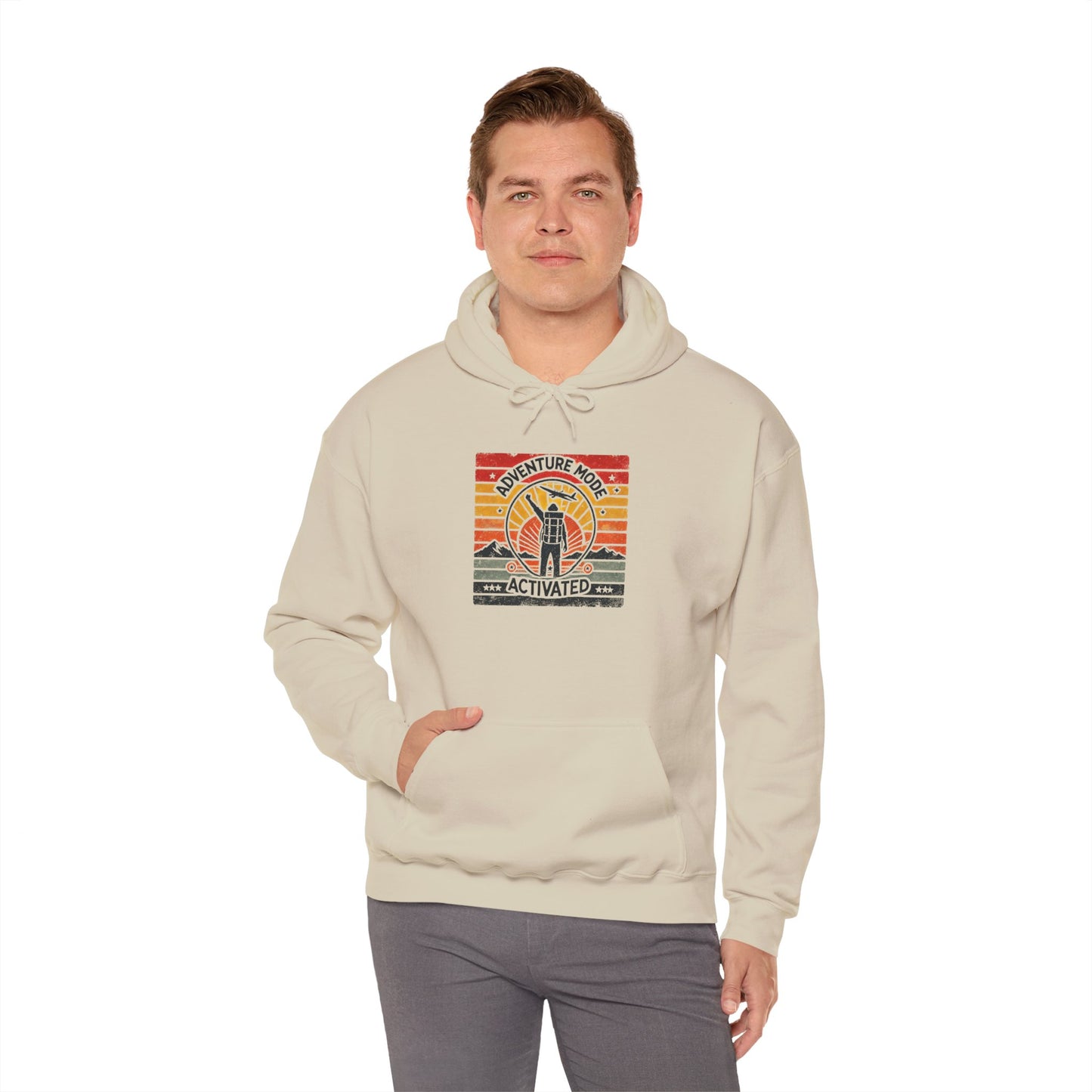Adventure Mode Activated | Unisex Heavy Blend™ Hooded Sweatshirt