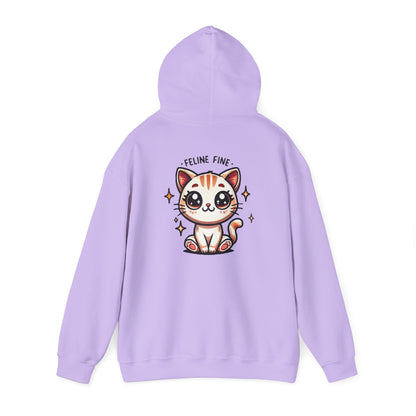 Feline Fine | Unisex Heavy Blend™ Hooded Sweatshirt