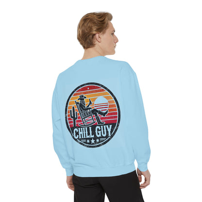 Chill Cowboy | Unisex Garment-Dyed Sweatshirt
