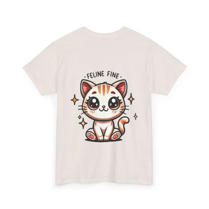 Feline Fine | Unisex Heavy Cotton Tee
