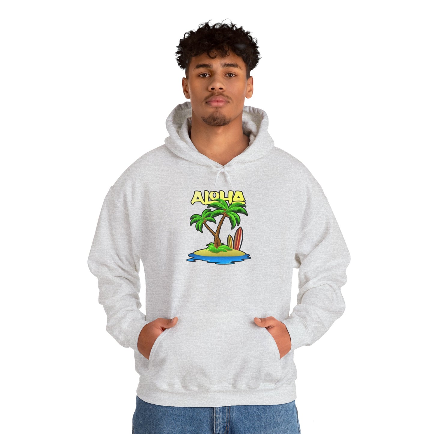 ALOHA | Unisex Heavy Blend™ Hooded Sweatshirt