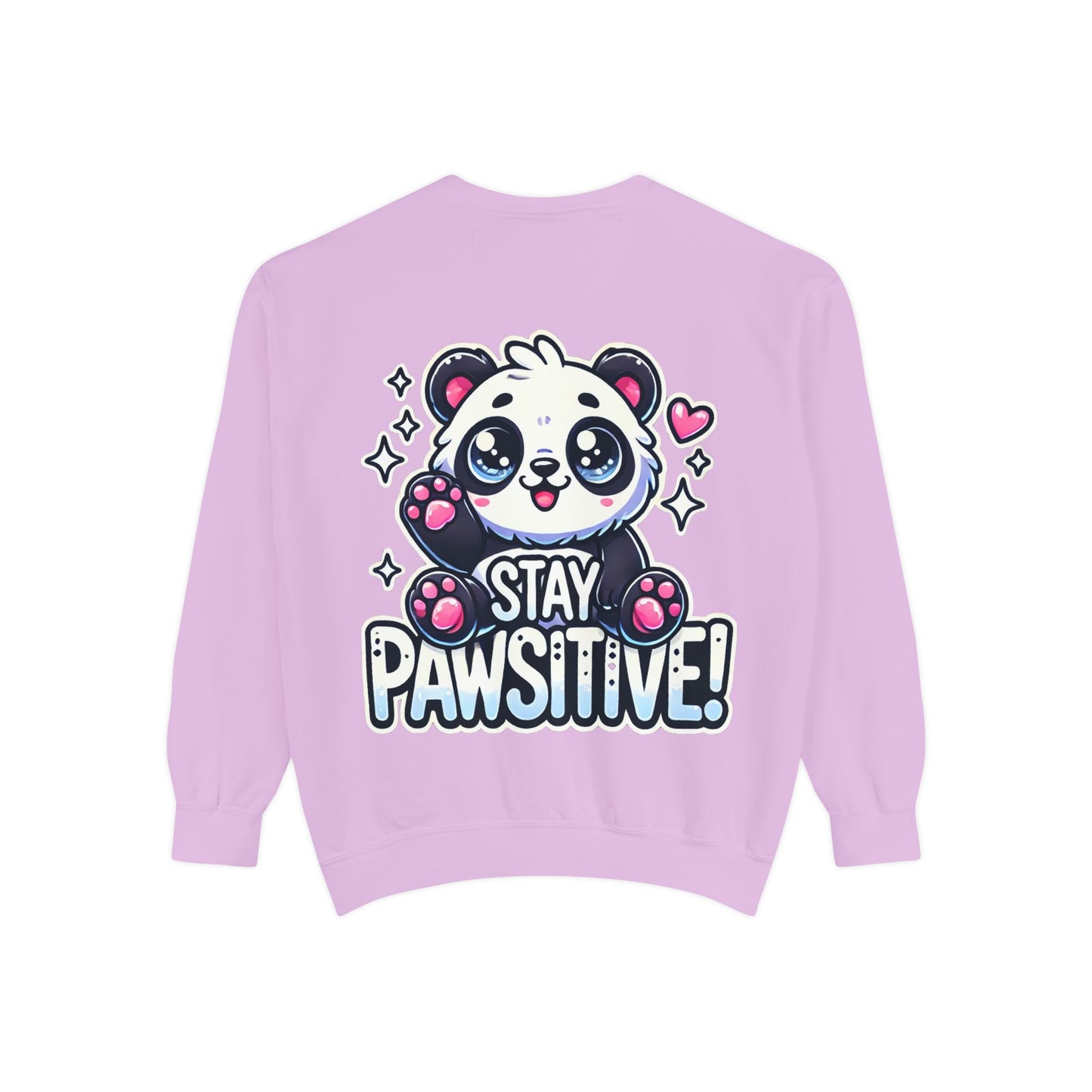 Pawsitive | Unisex Garment-Dyed Sweatshirt
