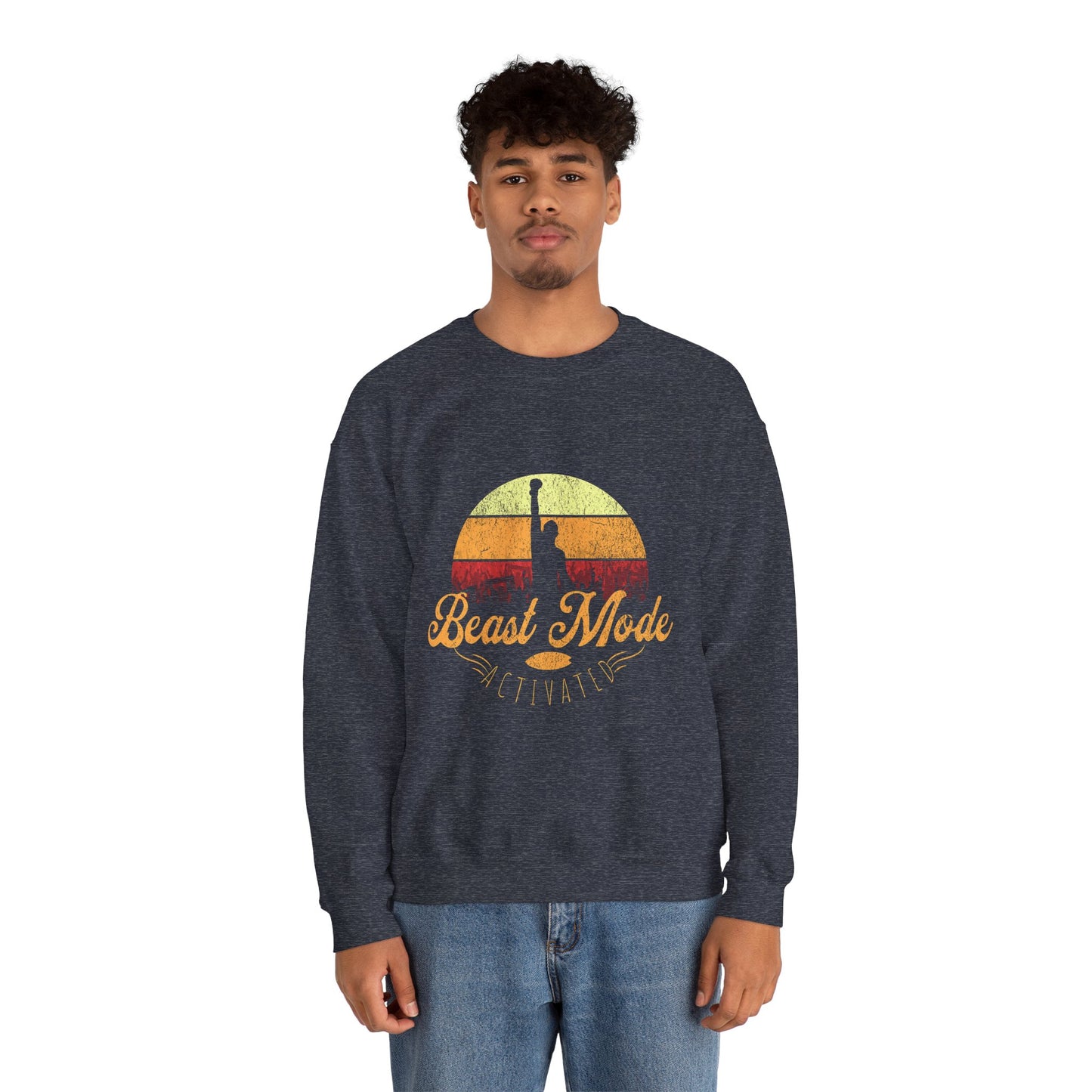 Beast Mode Activated | Unisex Heavy Blend™ Crewneck Sweatshirt