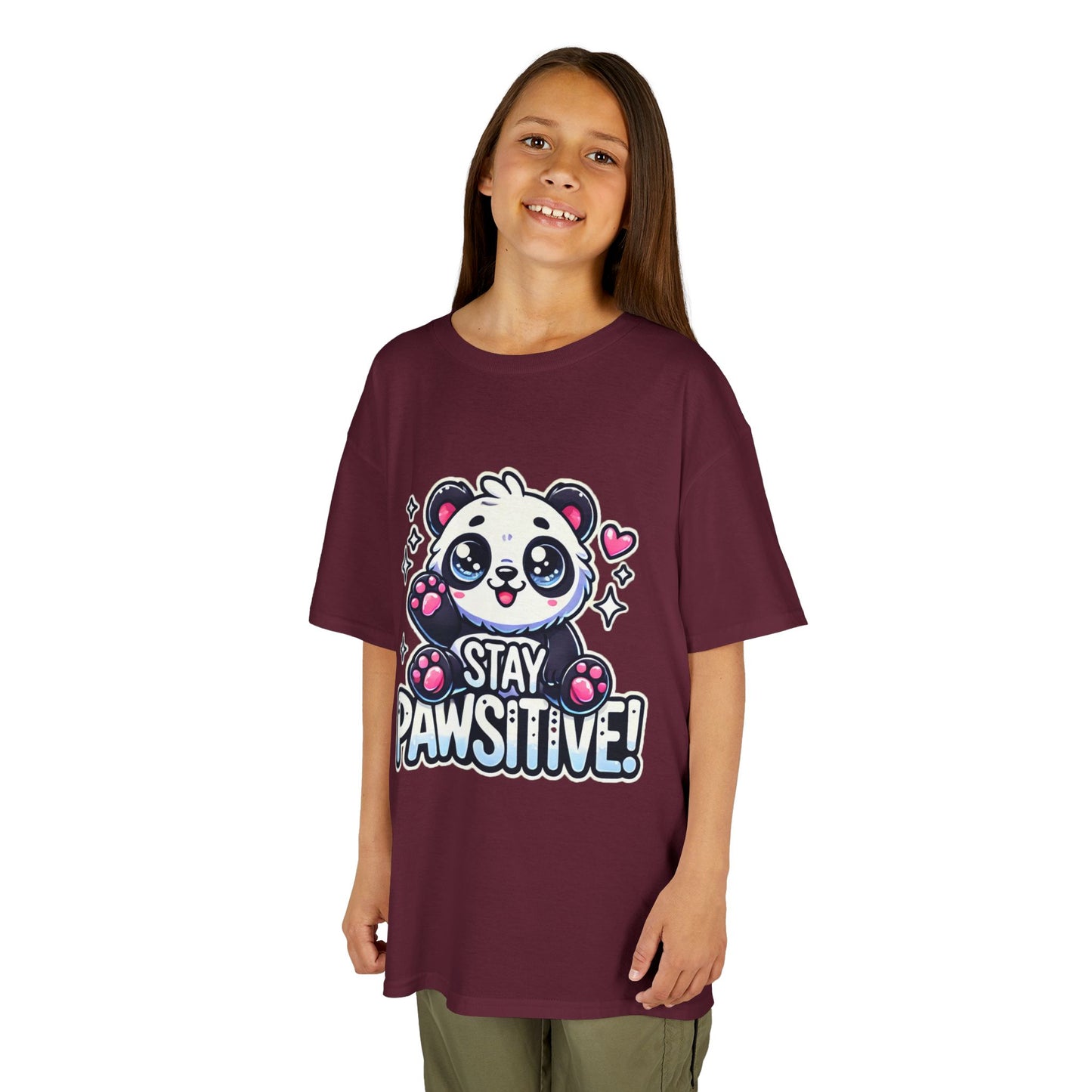 Pawsitive | Kids Heavy Cotton™ Tee