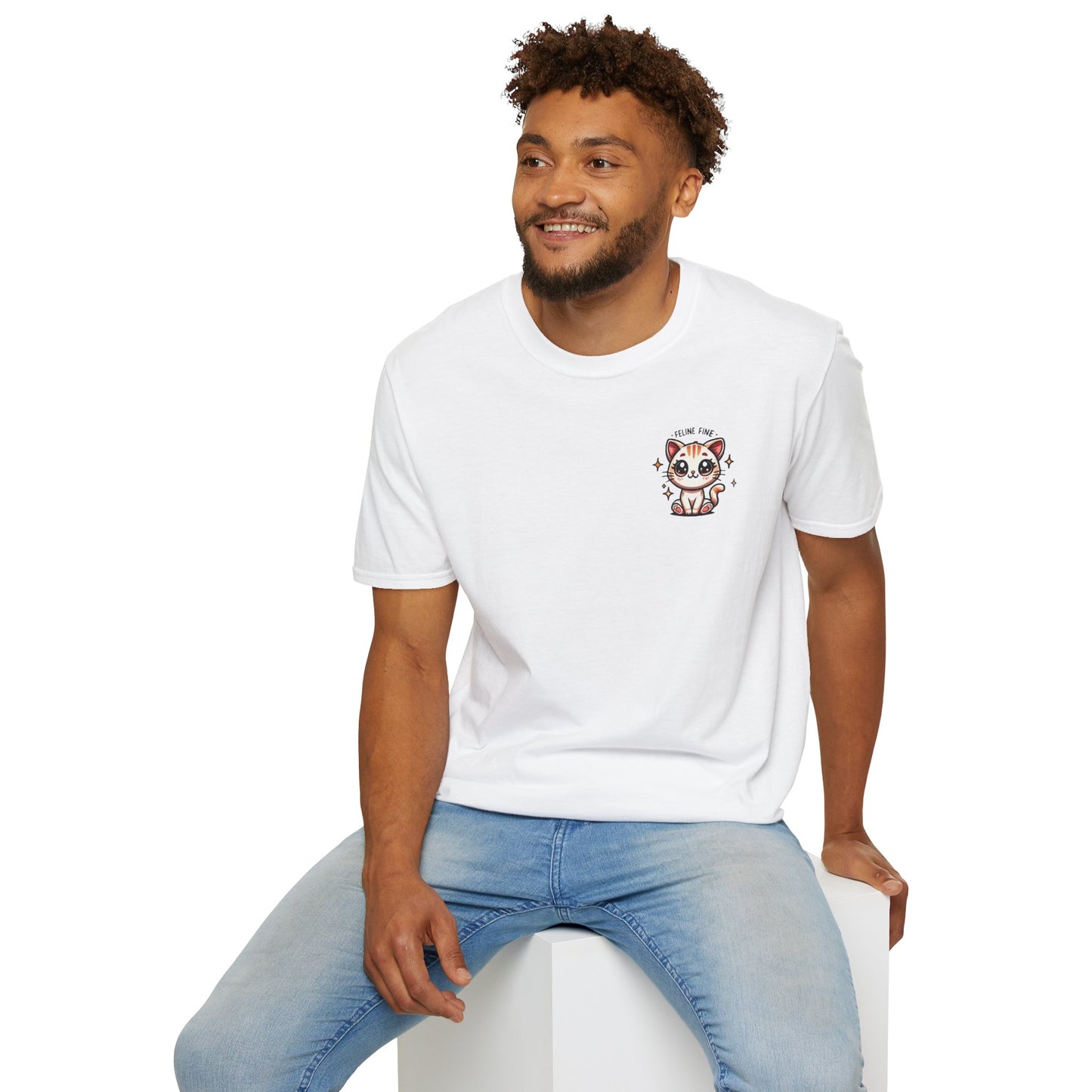 Feline Fine | Unisex Softstyle T-Shirt