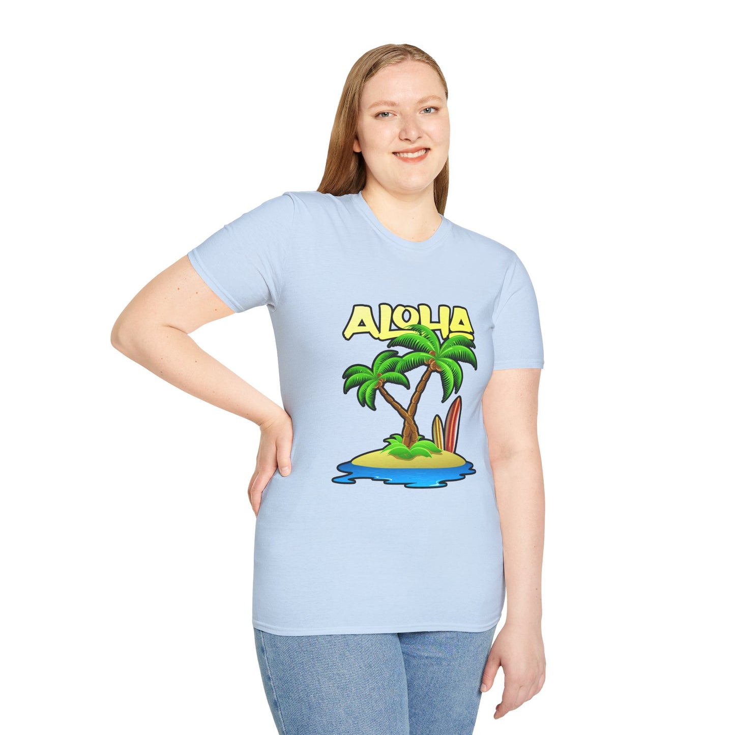 ALOHA | Unisex Softstyle T-Shirt