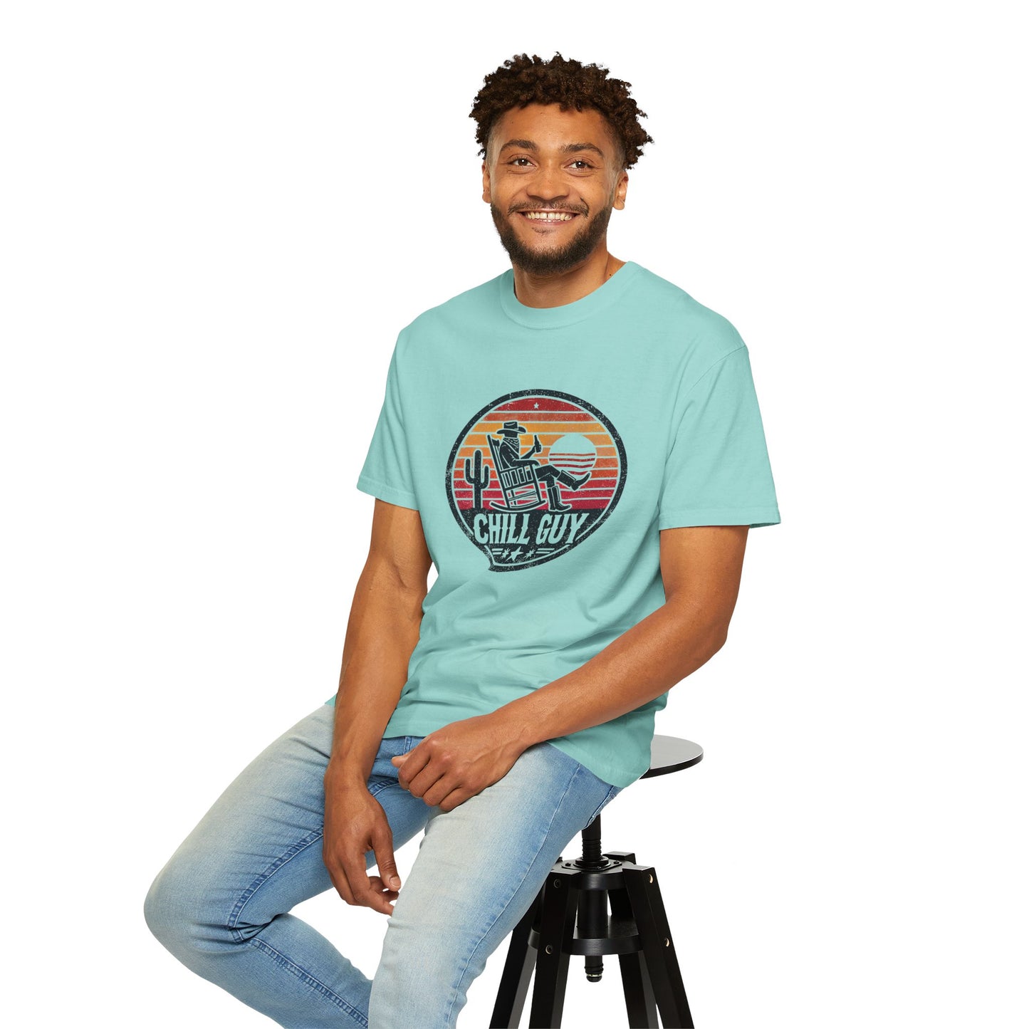 Chill Cowboy | Unisex Garment-Dyed T-shirt
