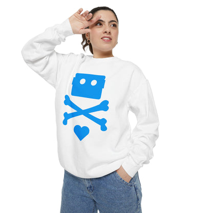 Zima Blue | Garment-Dyed Sweatshirt