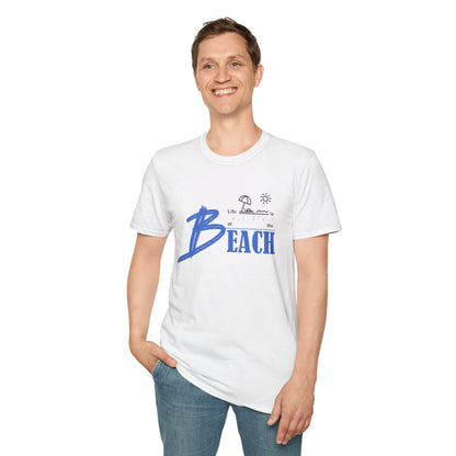 Life is Better at the Beach | Unisex Softstyle T-Shirt
