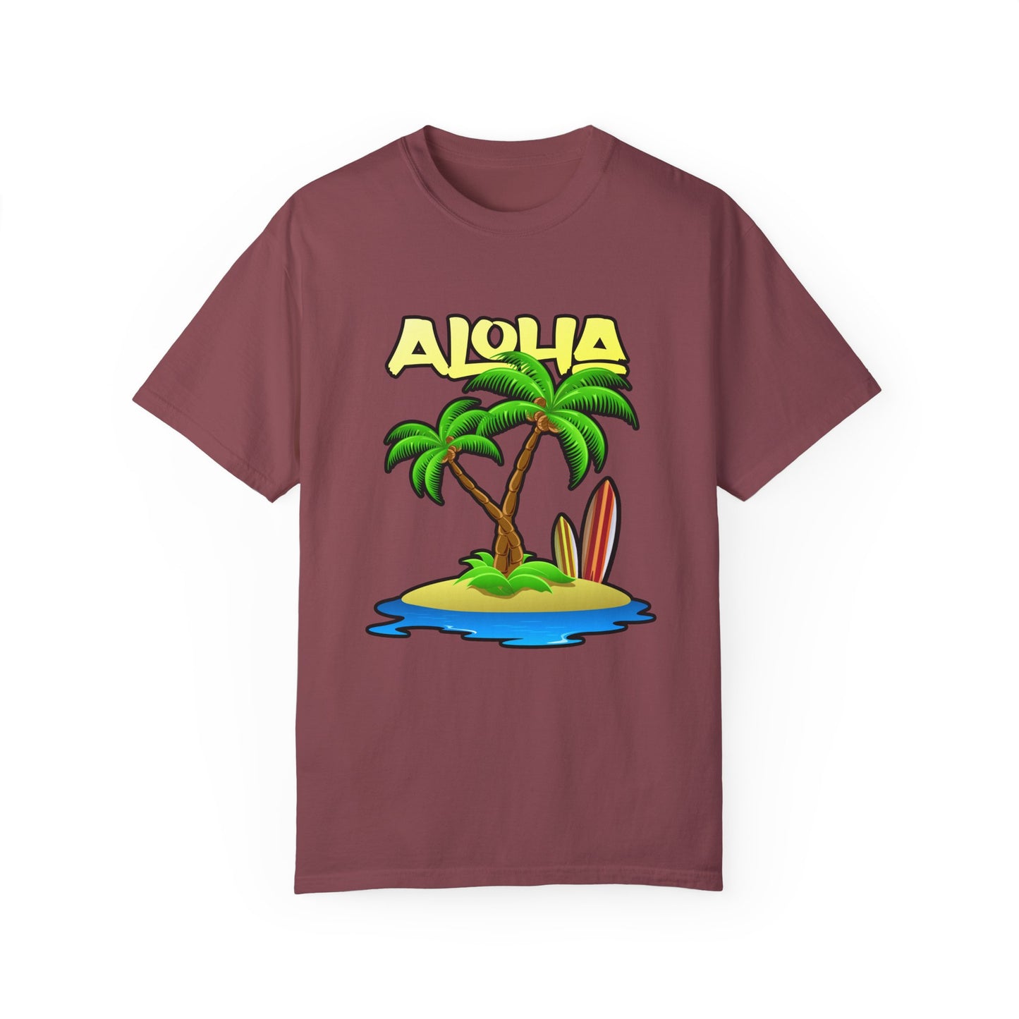 ALOHA | Unisex Garment-Dyed T-shirt