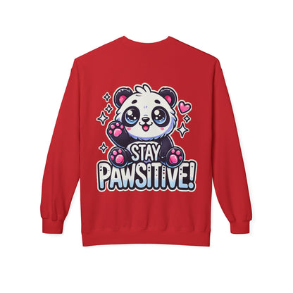 Pawsitive | Unisex Midweight Softstyle Fleece Crewneck Sweatshirt