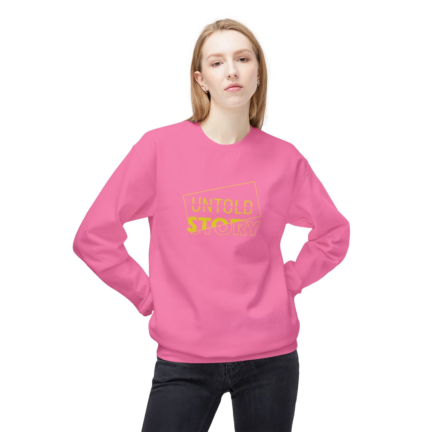 Untold Story_Unisex Midweight Softstyle Fleece Crewneck Sweatshirt