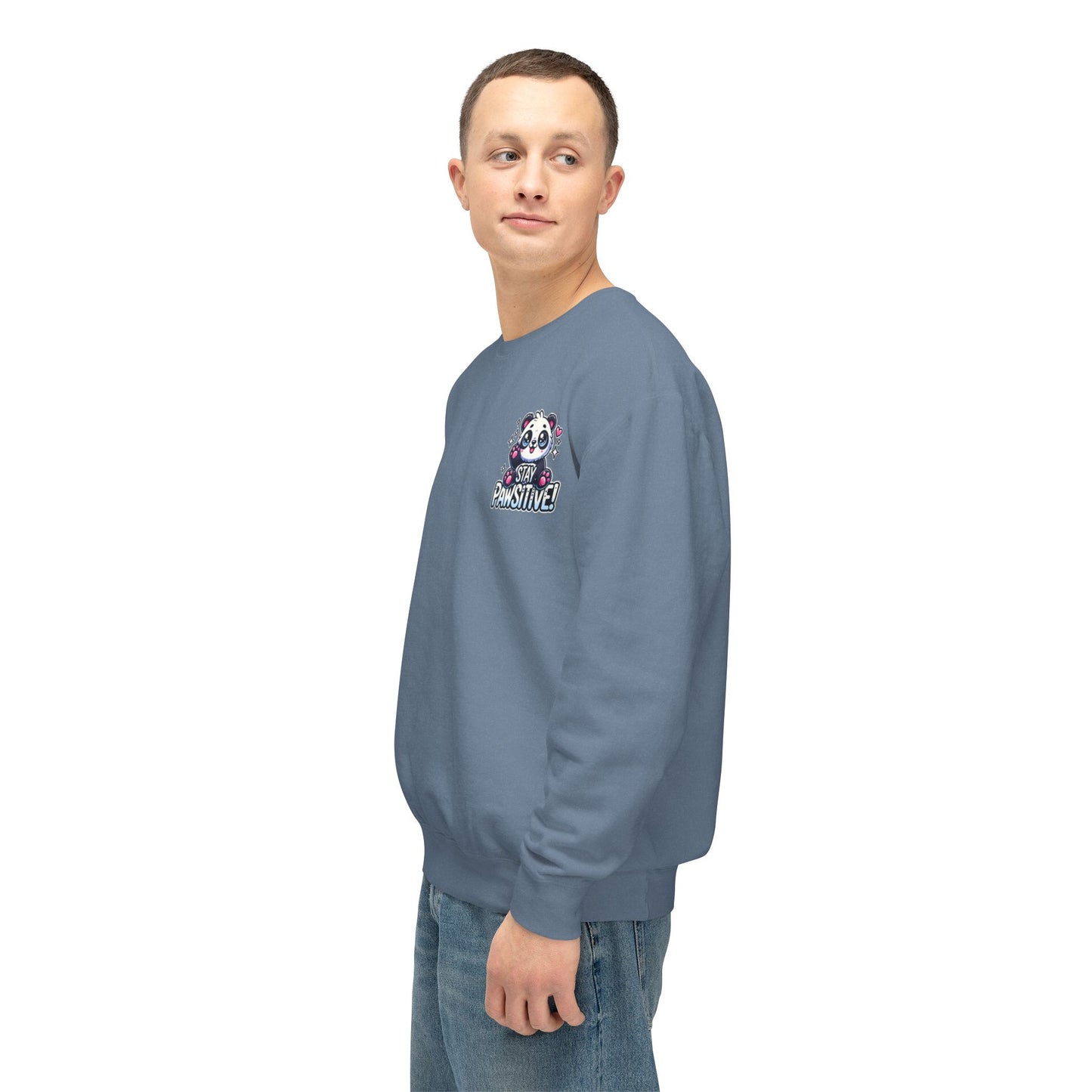 Pawsitive | Unisex Lightweight Crewneck Sweatshirt