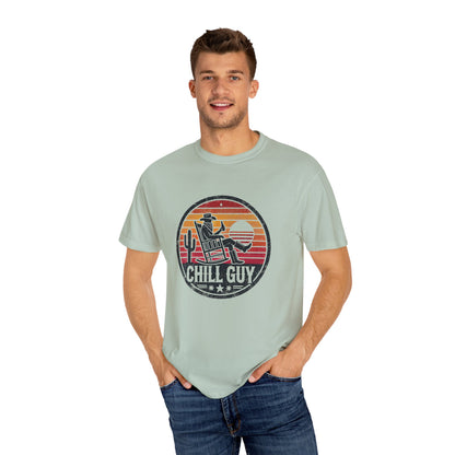 Chill Cowboy | Unisex Garment-Dyed T-shirt