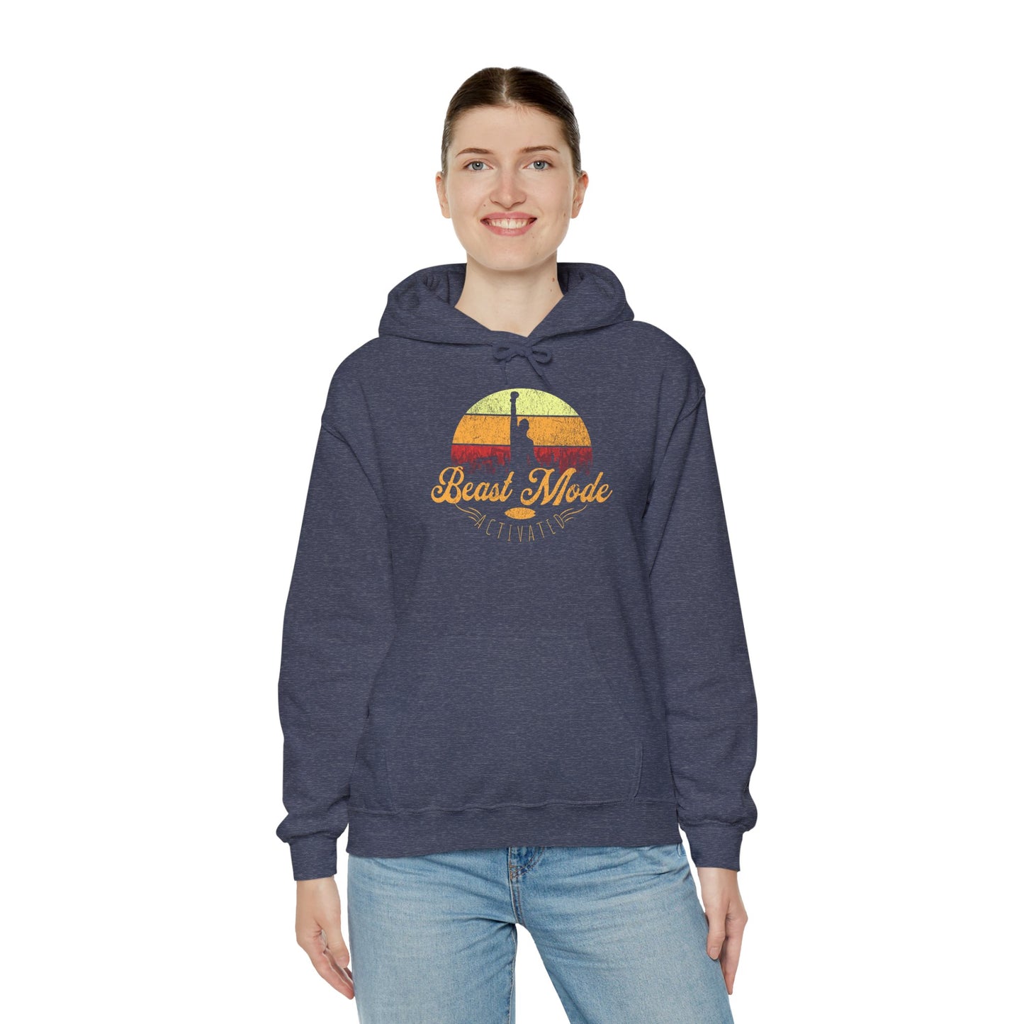 Beast Mode Activated | Unisex Heavy Blend™ Hooded Sweatshirt