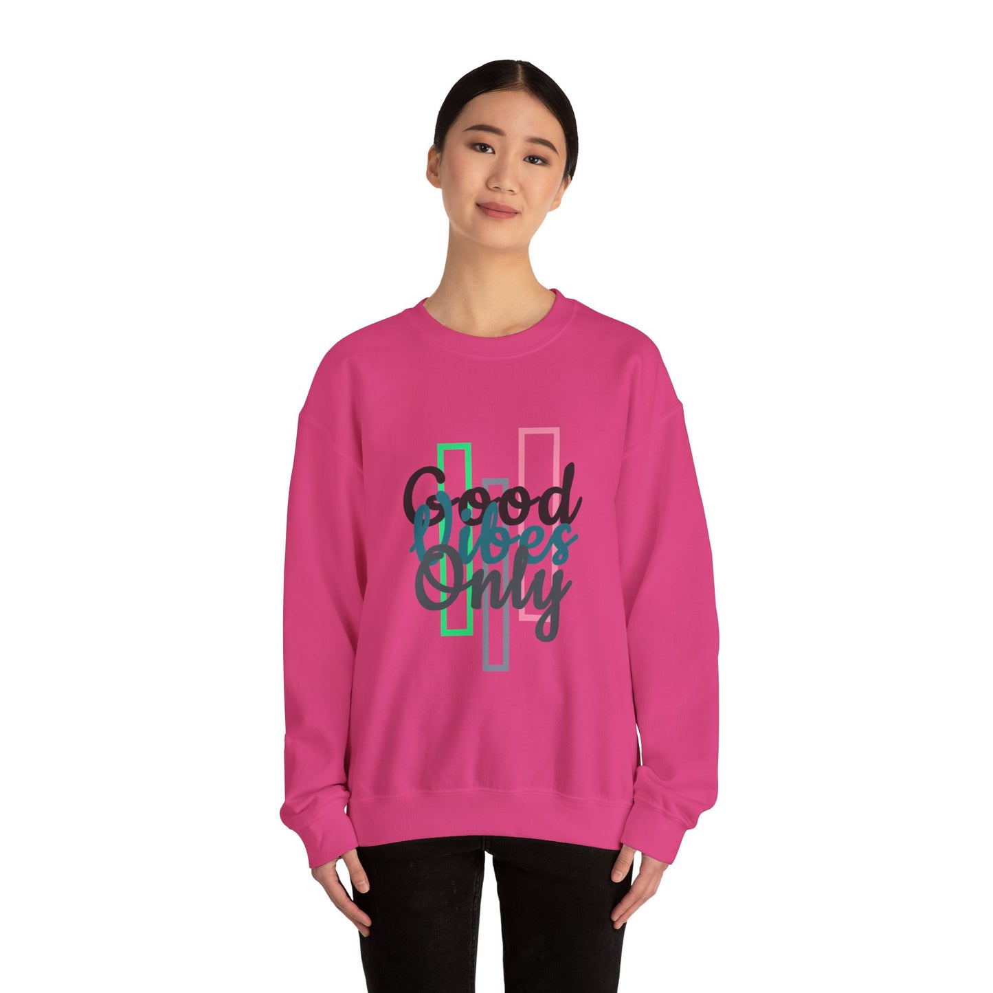 Good Vibes Only | Unisex Heavy Blend™ Crewneck Sweatshirt