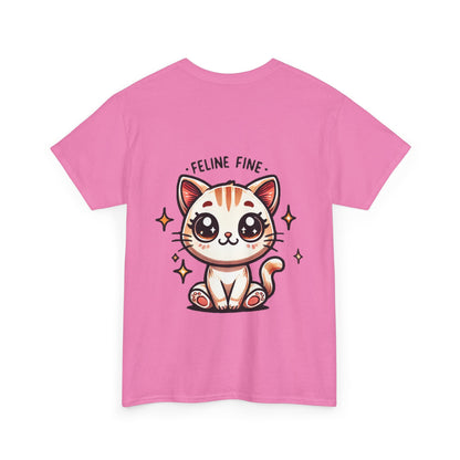 Feline Fine | Unisex Heavy Cotton Tee