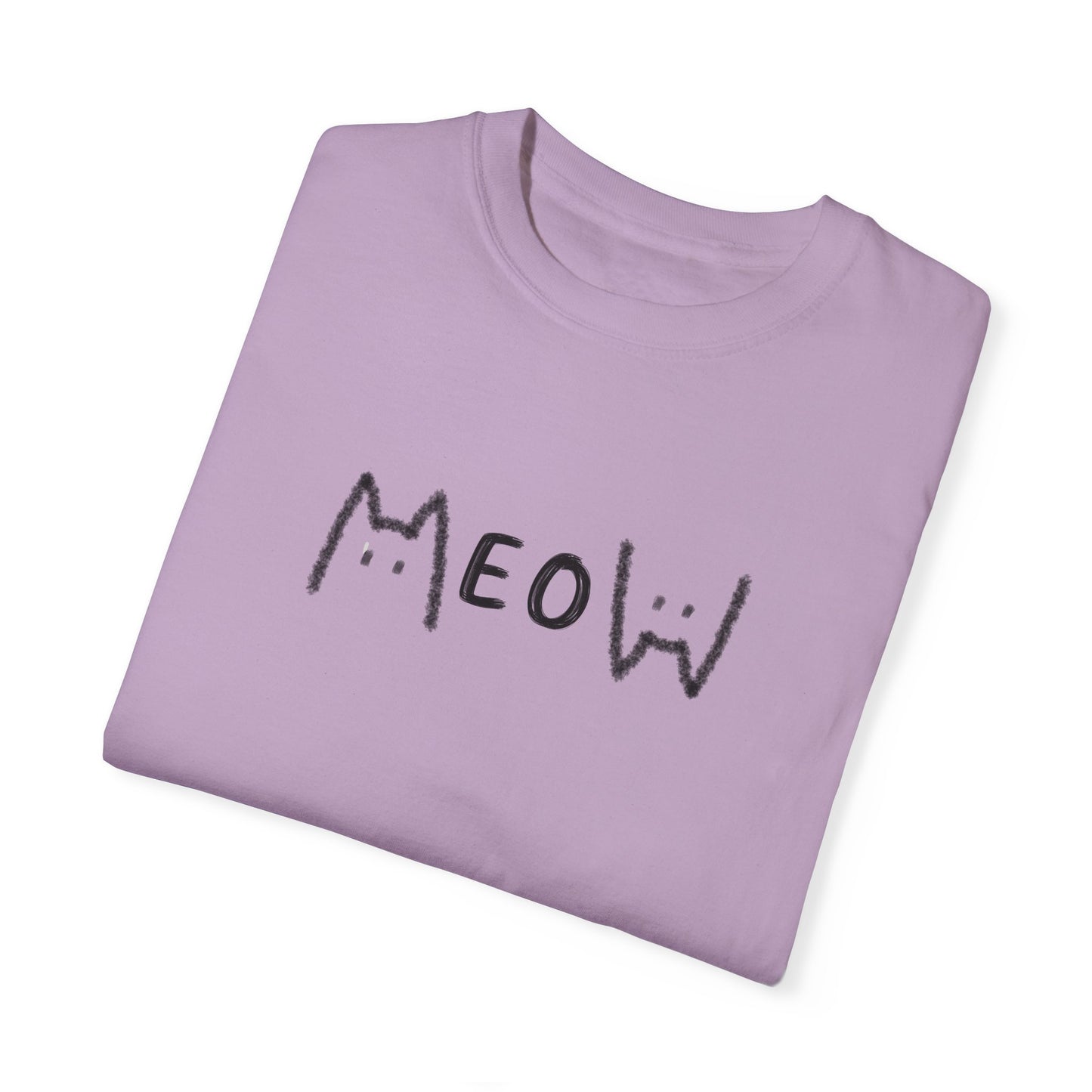 Meow_Unisex Garment-Dyed T-shirt