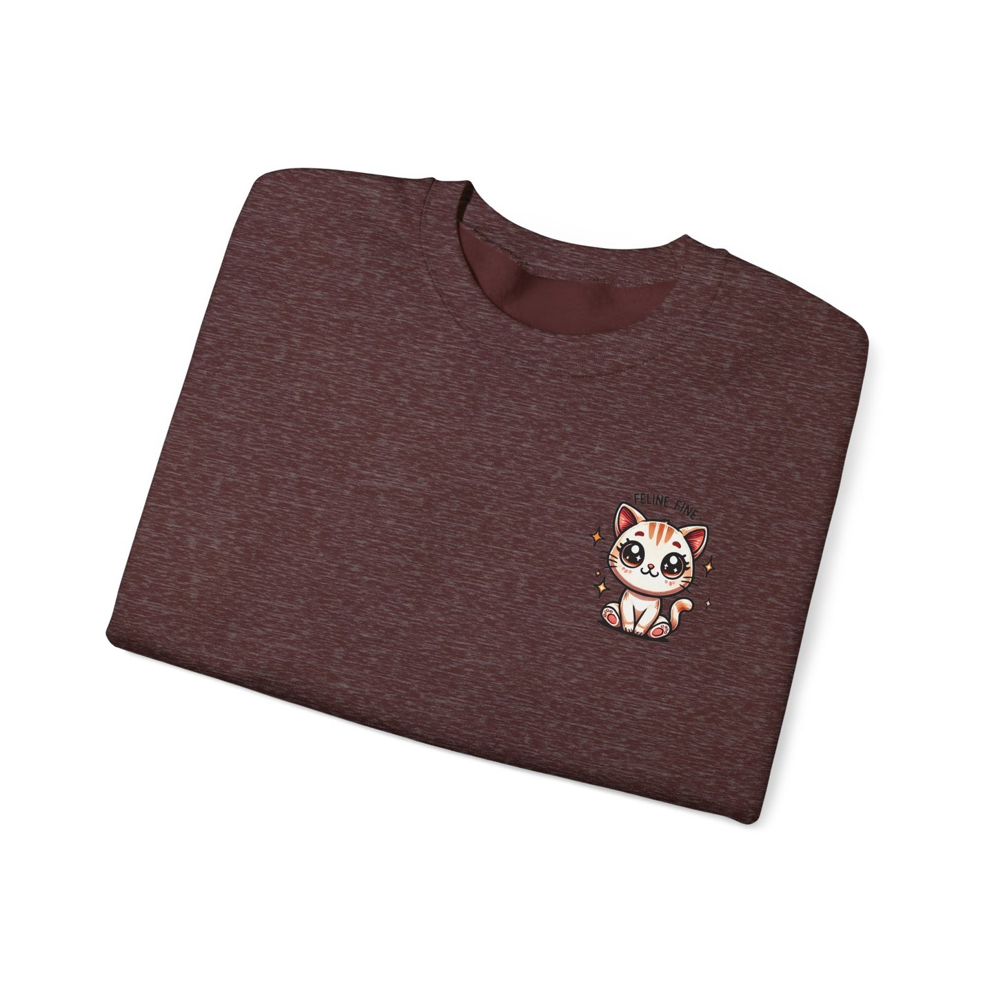 Feline Fine | Unisex Heavy Blend™ Crewneck Sweatshirt