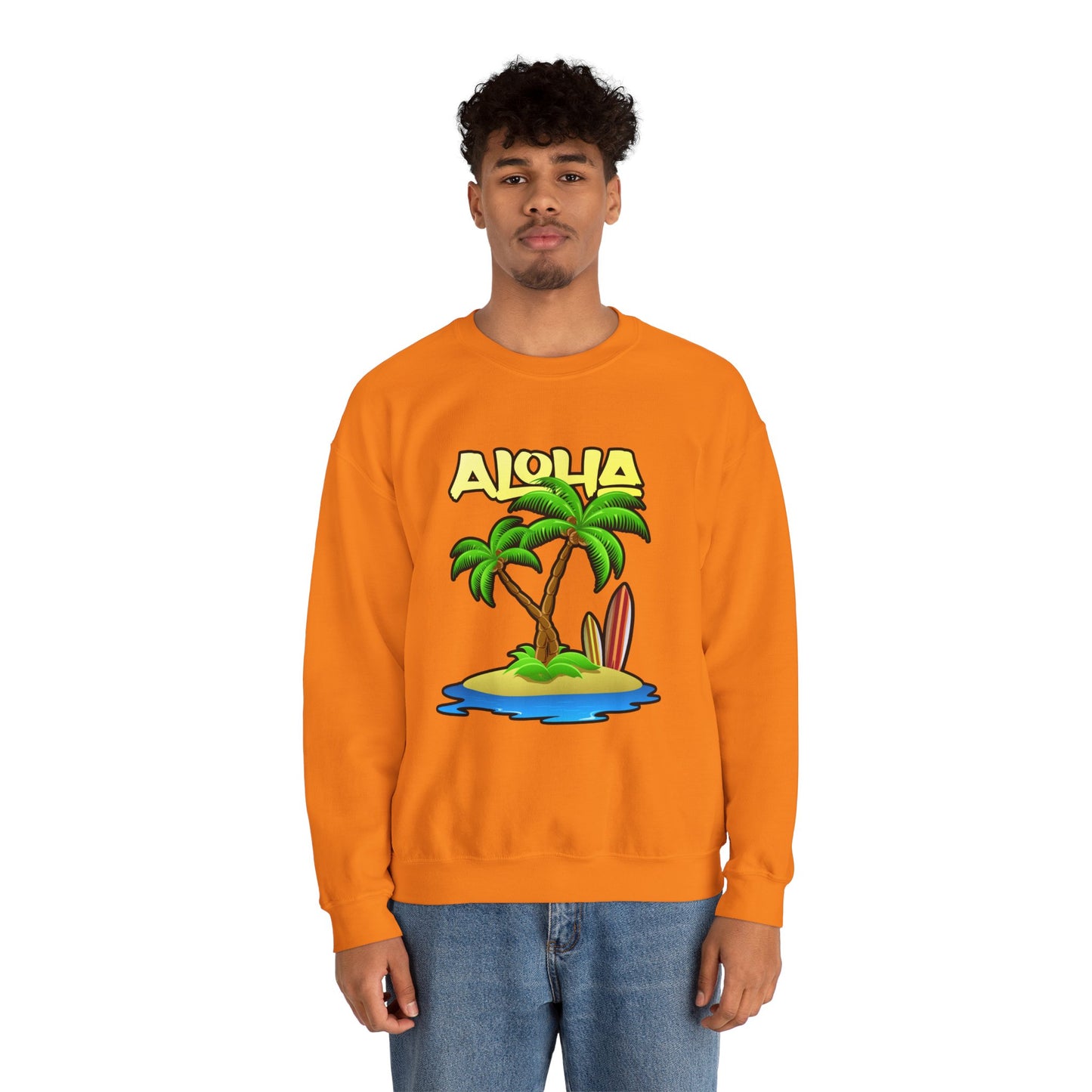 ALOHA | Unisex Heavy Blend™ Crewneck Sweatshirt