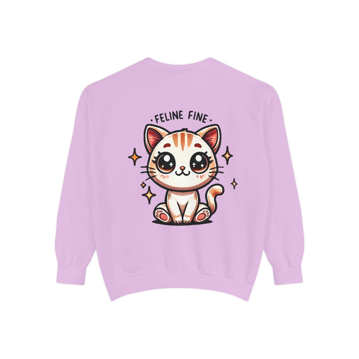 Feline Fine | Unisex Garment-Dyed Sweatshirt