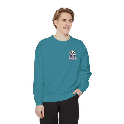 Pawsitive | Unisex Garment-Dyed Sweatshirt