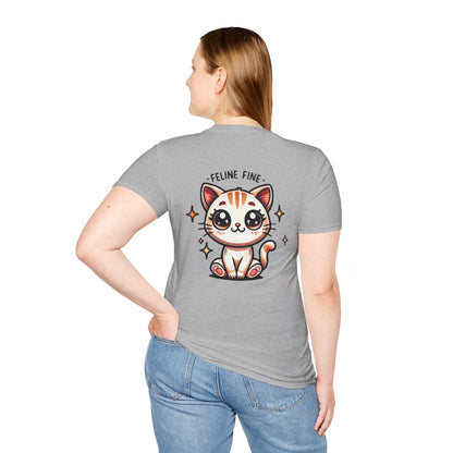 Feline Fine | Unisex Softstyle T-Shirt