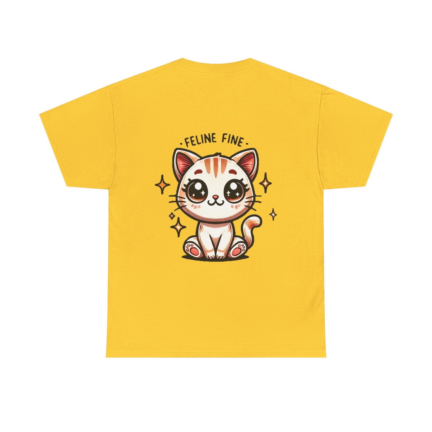 Feline Fine | Unisex Heavy Cotton Tee