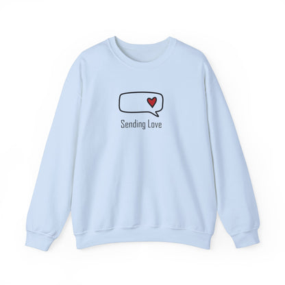 Sending Love_Unisex Heavy Blend™ Crewneck Sweatshirt